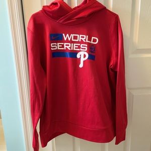 Nike 2022 Philadelphia Phillies World Series Dugout Sweatshirt - XL